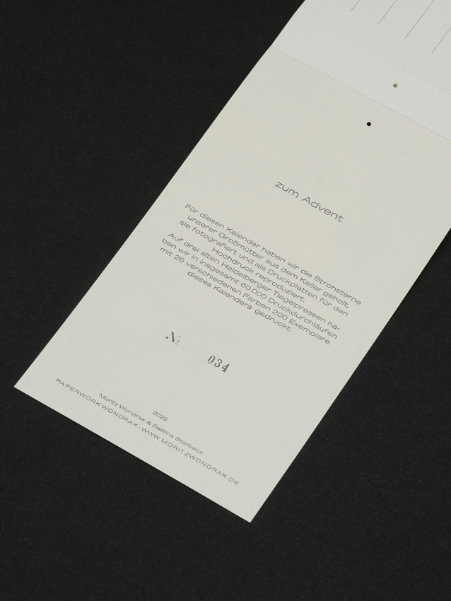 Adventskalender Sterne